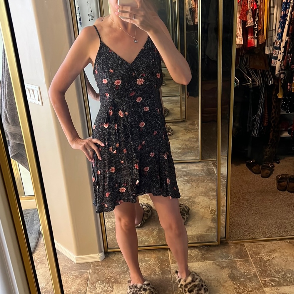 Spring floral dress